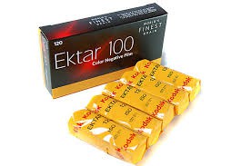 Kodak Professional Ektar 100 Color Negative Film (120, 1 roll