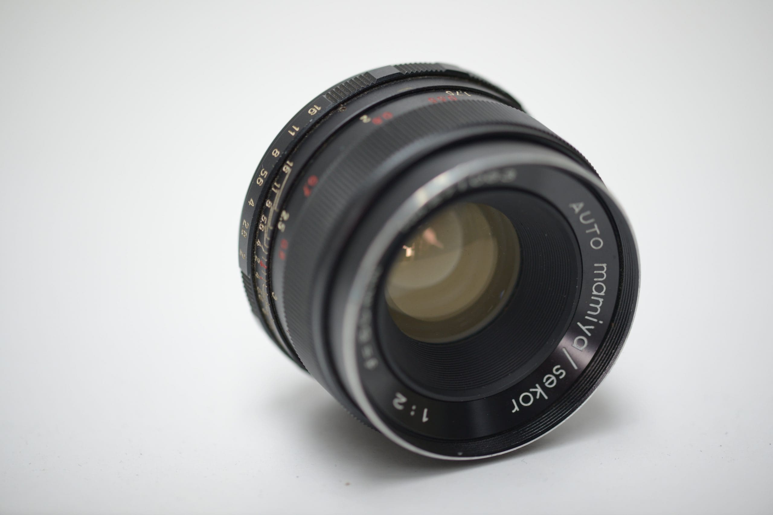 MAMIYA/SEKOR 50MM F/2 M42 SCREW MOUNT MANUAL FOCUS LENS {52