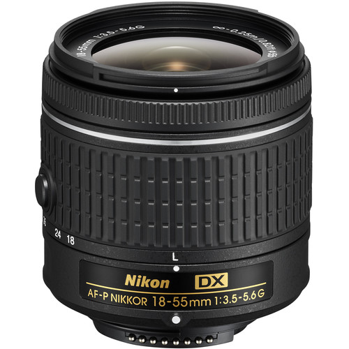 Nikon AF-P DX NIKKOR 18-55mm f/3.5-5.6G Lens - Black Lab Imaging