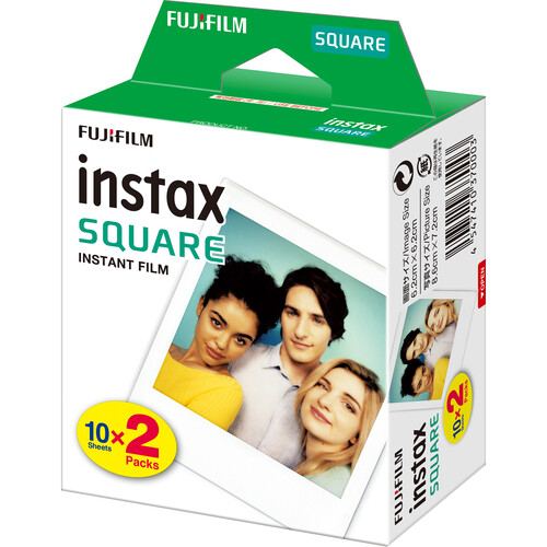 Fujifilm Instax Square Black Instant Film