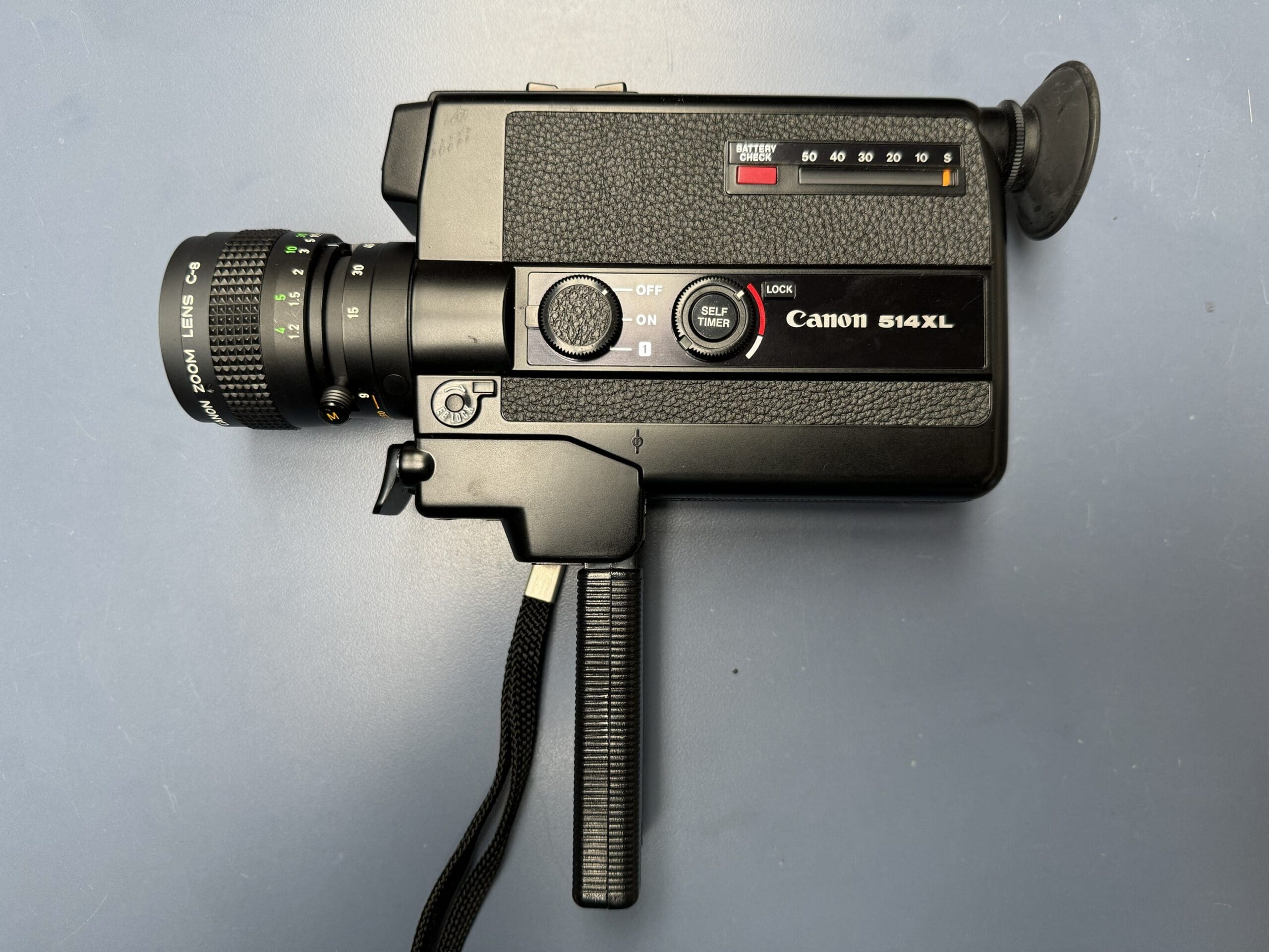 Canon 8mm 514XL video top camera