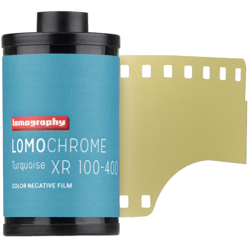 Lomography LomoChrome Turquoise XR 100-400 Color Negative Film (35mm Roll Film, 36 Exposures)